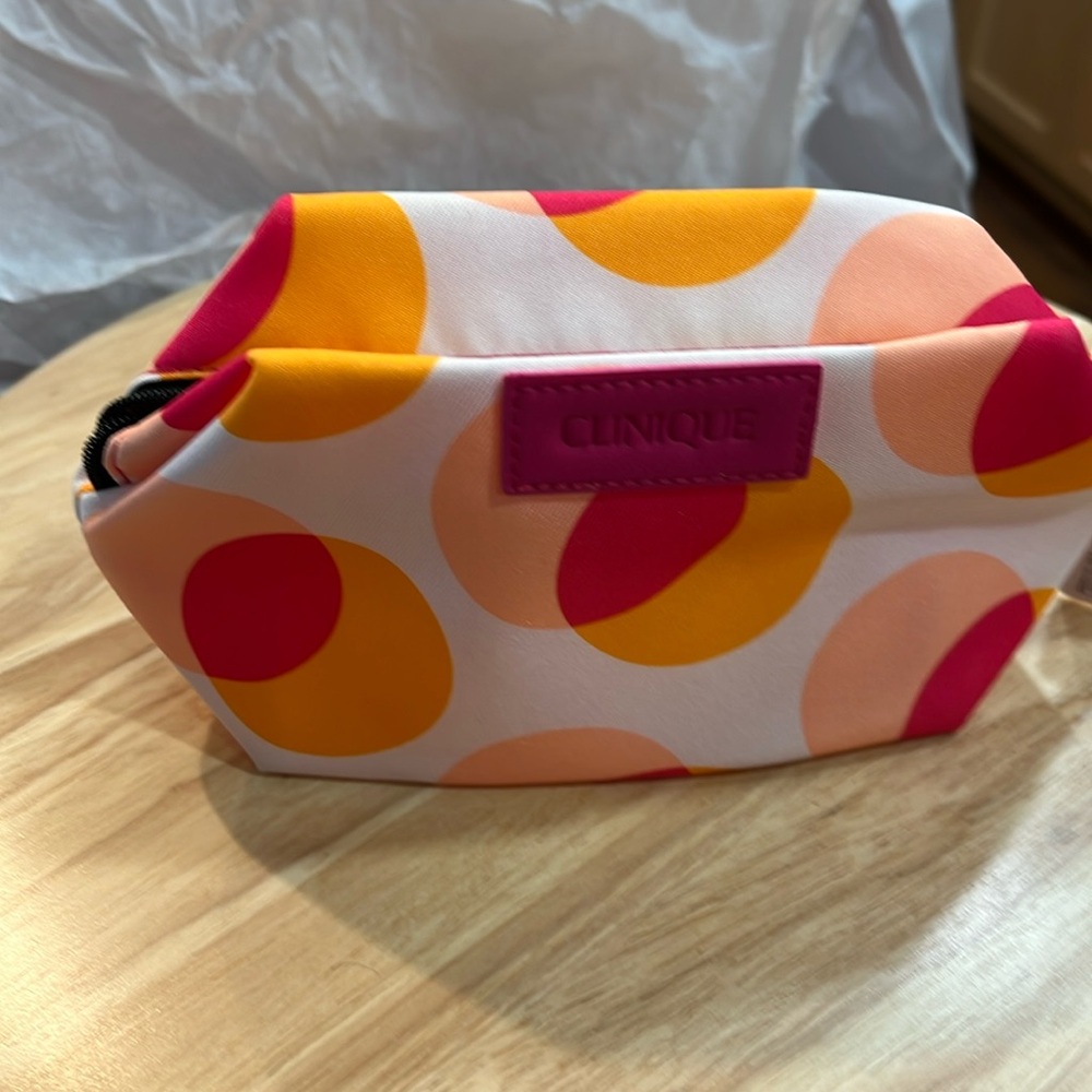 Clinique make up bag
